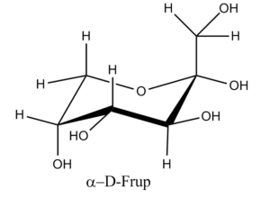 12b. Î±-D-Fructopyranose