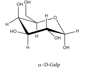 22b. Î±-D-Galactopyranose