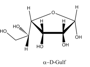 61b. Î±-D-Gulofuranose