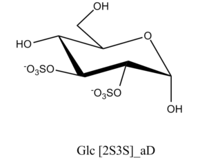 20b. Glucopyranose 2,3-S Î±-D