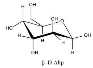 76b. Î²-D-Altropyranose