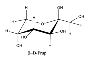 16b. Î²-D-Fructopyranose