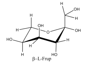 18b. Î²-L-Fructopyranose