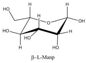 48b. Î²-L-Mannopyranose