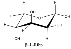 38b. Î²-L-Ribopyranose