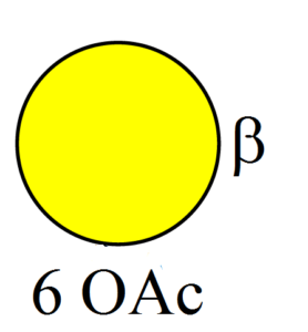 38a. Galactopyranose 6-OAc Î²-D