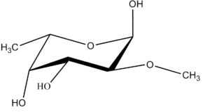 48b. Fucopyranose 2-OMethyl Î±-L