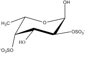 47b. Fucopyranose 2, 4-Sulfate Î±-L