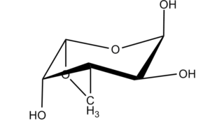44b. Galactopyranose 3,6 anhydro Î±-L