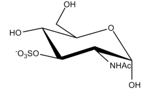 58b. N-Acetyl Glucosamine 3-S Î±-D
