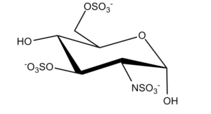 74b. Glucosamine NS 3,6-S Î±-D