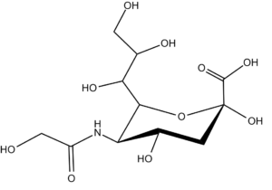 12b. N-Glycolyl Neuraminic Acid Î±-D